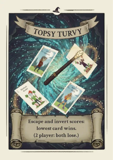 Topsy Turvy power card